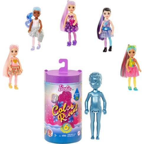 barbie Color Reveal Chelsea Shimmer Series Doll : Target