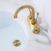 WOWOW 2 1/8 in. x 8 5/8 in. x 8 5/8 in. Lift Rod Drain Assembly in Brushed Nickel - 2 of 4