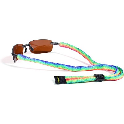 Croakies XL Suiters Eyewear Retainer, Tie Dye, Anuenue|Made in the USA|96% Cotton