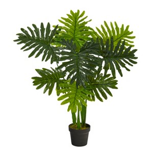 Nearly Natural 40-in Philodendron Artificial Plant (Real Touch) - 1 of 4