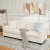 83 Inch Modern 3 Seater Sofa with Deep Seats, Comfortable Cloud Couch for Living Room, Bedroom, Office - 4 of 4
