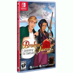 Red Art - Broken Sword-Shadow Of The Templars:Reforged for Nintendo Switch - 1 of 1