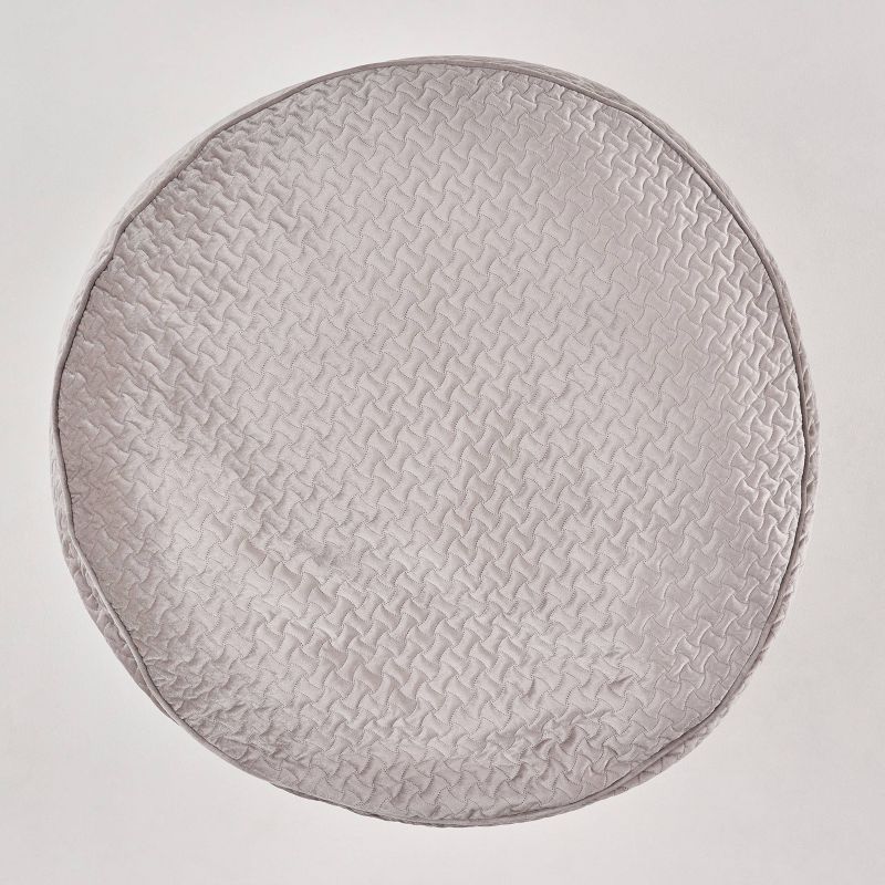 4' Arnside Glam Velvet Quilt Pattern Beanbag - Christopher Knight Home, 6 of 7