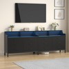 Aheaplus 6 Drawers Dresser with Charge Station and LED Light, Closet Organizer for Bedroom - 4 of 4