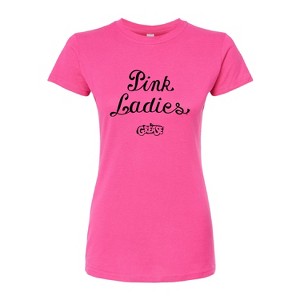 Women's - Grease - Pink Ladies Juniors Fitted Graphic T-Shirt - 1 of 3