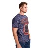 AC/DC Hells Bells Men’s Purple Cloud Wash Short Sleeve Tee - 2 of 4