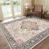 Abynow Faded Medallion Indoor Area Rug - 2 of 4