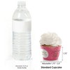 Big Dot of Happiness Pink Twinkle Twinkle Little Star - Baby Shower or Birthday Party Cupcake Wrappers - Set of 12 - 3 of 4