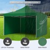 Pop Up Canopy Tent, 10 x 10 Ft Commercial Instant Shade Canopy, Easy Up Outdoor Portable Shelter for Events, Parties, Camping - 3 of 4