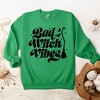 Simply Sage Market Women's Graphic Sweatshirt Bad Witch Vibes Puff Print - 3 of 4