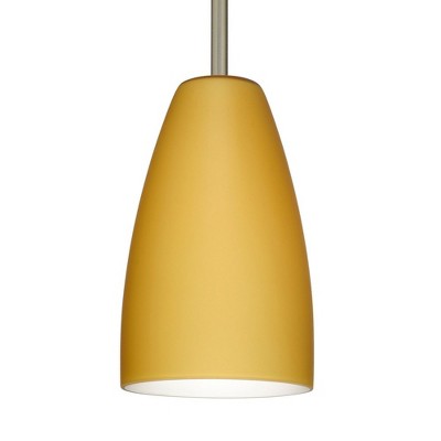 Besa Lighting Riva 9 1 - Light Pendant in  Satin Nickel