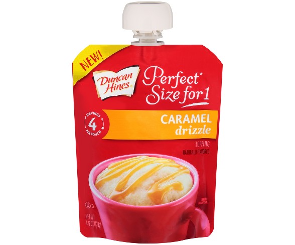 Duncan Hines Personal for One Caramel Drizzle Bag - 4.6oz