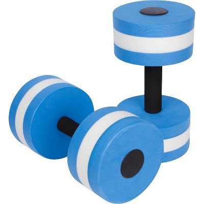 Lightweight Aquatic Exercise Dumbells - Set of 2 Foam - for Water Aerobics