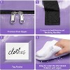 Moving Bags Heavy Duty Lavender Purple – Large Packing Bags for Moving, Extra Large Storage Totes with Zippers - 3 of 4