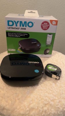 Dymo Letratag Bluetooth Labeler - 5 Font Size - 15 Text Style - Label, Tape  - Battery - 4 Batteries Supported - AA - Black - Portable, Lightweight,  Underline - for Home, Office - Kopy Kat Office