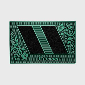 Playa Rug 17.7"x27.5" Stair Rectangle Indoor Outdoor 'Welcome' Door Mat - 1 of 4