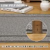 Washable Area Rug Modern Print Braided Indoor Soft Contemporary Solid Textured Carpet Non Slip Farmhouse Floor Cover - 3 of 4
