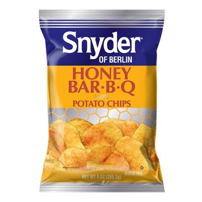 Snyder of Berlin Honey Barbeque Potato Chips - 9oz