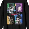 Kaguya-Sama Love Is War Ultra Romantic Key Art Crew Neck Long Sleeve Women's Black Tee - 2 of 3