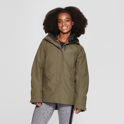 c9 by champion women's puffer front jacket