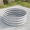 32.08*11.4" Tall Round Raised Garedn Bed, Metal Raised Beds for Vegetables - 2 of 4