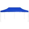 vidaXL Professional Folding Party Tent Aluminum 19.7'x9.8' Blue - 3 of 4
