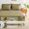 BAGOKIE 5/7 Pieces Bed in a Bag Comforter Set for All Season - 3 of 4