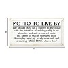 Slickblue Inspirational Wood Wall Sign – Life Is A Ride Quote – Rustic Decor Accent – 9x18 Inches, Multi Color Options - 3 of 3