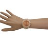 OLIVIA PRATT RHINESTONE BEZEL CLASSIC BRACELET METAL WATCH - 3 of 4