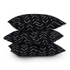 Becky Bailey Mud Cloth Big Arrows Square Throw Pillow Black/White - Deny Designs - 4 of 4
