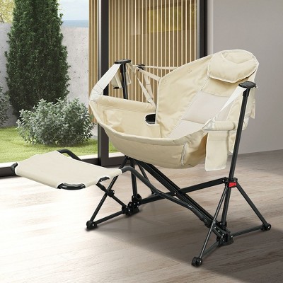 Ainfox Adjustable Hammock Camping Chair with Footrest