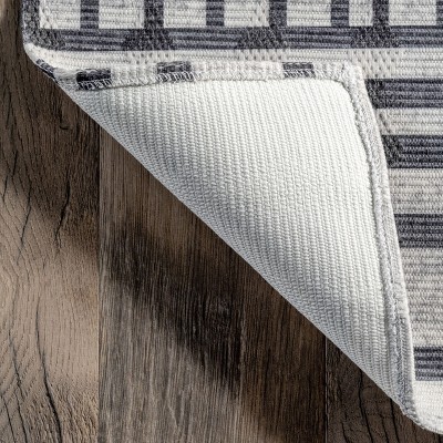 Serene Sunlight Easy-Care Viscose Blend 8' x 10' Area Rug in Beige