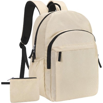 MaseiKar Basic Backpack for Men, Travel Backpack Carry on, Water Resistant School Backpacks for Teens, College Back Pack Bookbag for Boys Girls