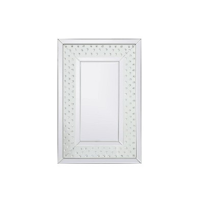 Elegant Lighting Sparkle collection crystal mirror 20 x 30 inch
