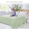 Shabby Chic Style Ultra Soft & Cooling Comforter, Lightweight & Cozy Anti-Clumping Designed Bed Blanket, OEKO-TEX Certified Bed Set for Hot Summer - 4 of 4