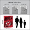 Sweet Home Collection NHL New Jersey Devils Microfiber Plush Throw Blanket - 4 of 4