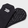 Varsity Stripe Yoga Crew Sock - Black - All in Motion™ - 3 of 3