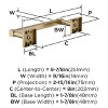Amerock Appoint Wall Mounted Towel Bar - 4 of 4