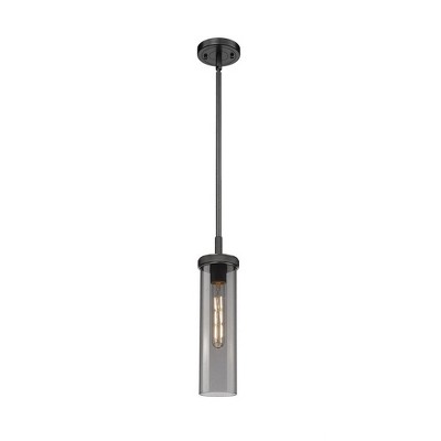 Lincoln - 1 Light Stem Hung Pendant In Industrial Style-15.5 Inches Tall and 3.88 Inches Wide