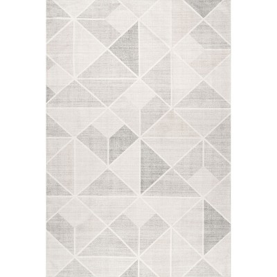 nuLOOM Marielle SpinClean Machine Washable Stain-Resistant Area Rug