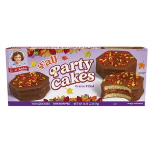 Little Debbie Fall Party Cakes Chocolate - 12.22oz/10ct - 1 of 4