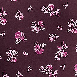 lush burgundy dainty floral