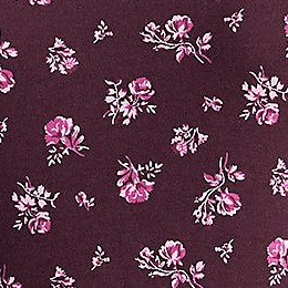 lush burgundy dainty floral