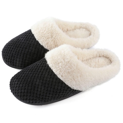 Women's Bubble Stitch Clog Slipper, Size 11-12 Us Women, Black : Target