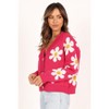 Petal and Pup Daisy Cardigan - Orchid S/M - 4 of 4