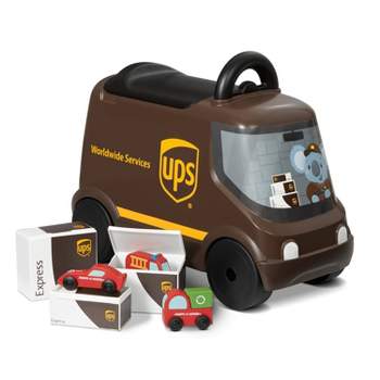 Radio Flyer UPS Delivery Truck Ride-On