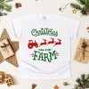 Simply Sage Market Women's Christmas On The Farm Tractor Short Sleeve Garment Dyed Tee - 3 of 4