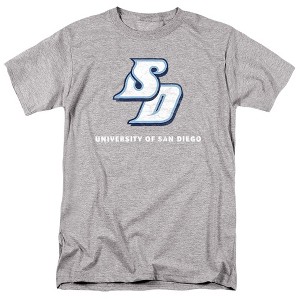 Men's University of San Diego Official Distressed Primary Adult T-Shirt - 1 of 4