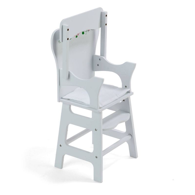 Badger Basket White Rose Doll High Chair, 5 of 8
