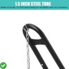 Universal 2 Person Hammock Stand, Heavy Duty Steel Hammock Stand 550 lbs Capacity Fits 9 to 14 Foot Hammocks - 3 of 4